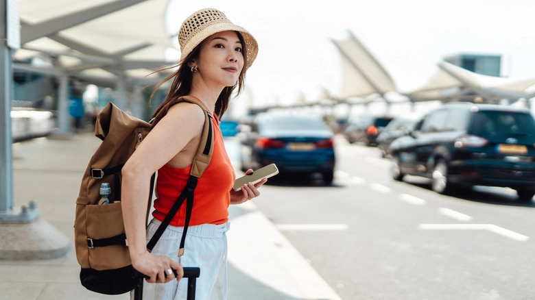 Suasana kedatangan bandara Ngurah Rai