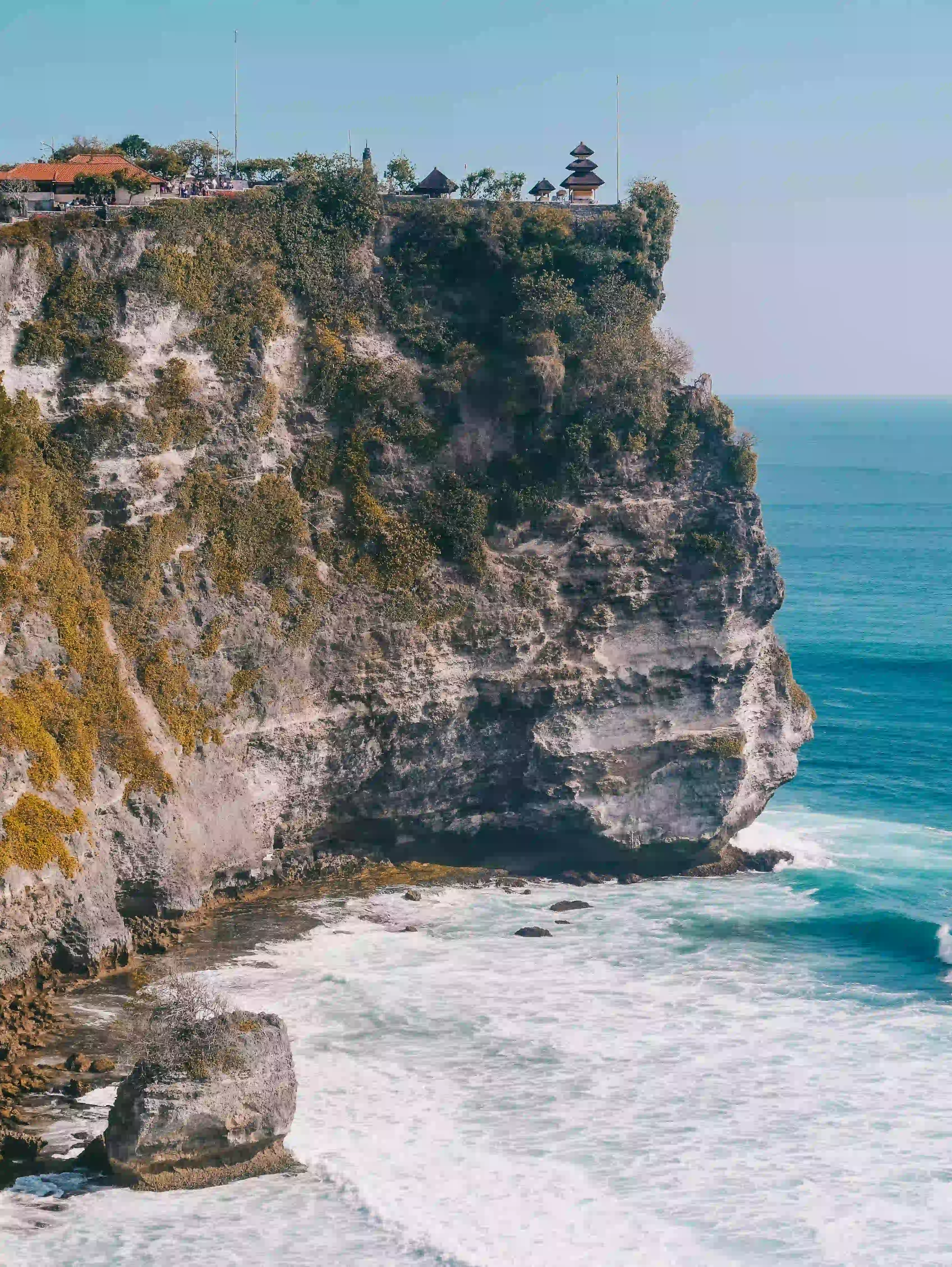 Uluwatu temple sunset